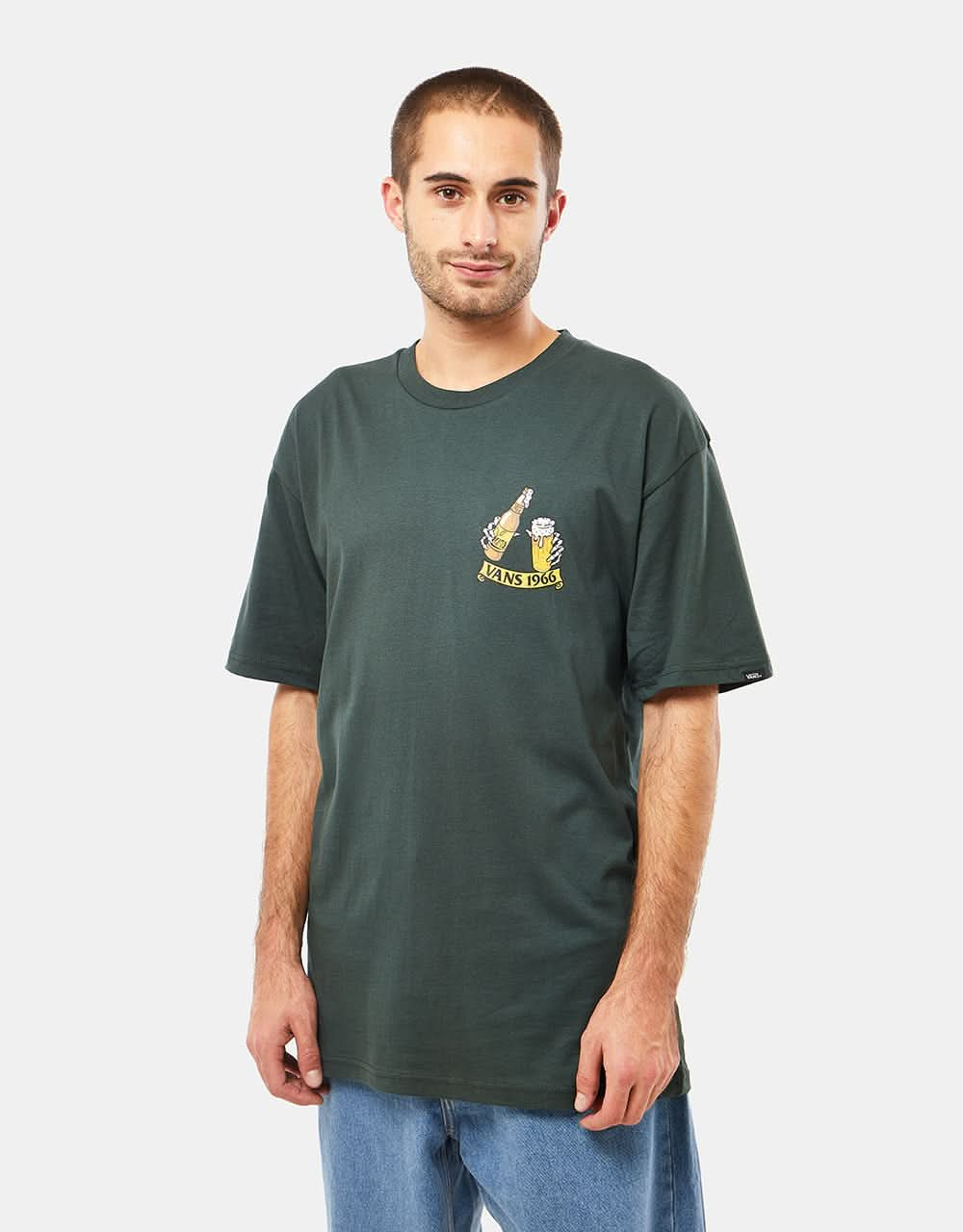 Vans 66 Below T-Shirt - Deep Forest