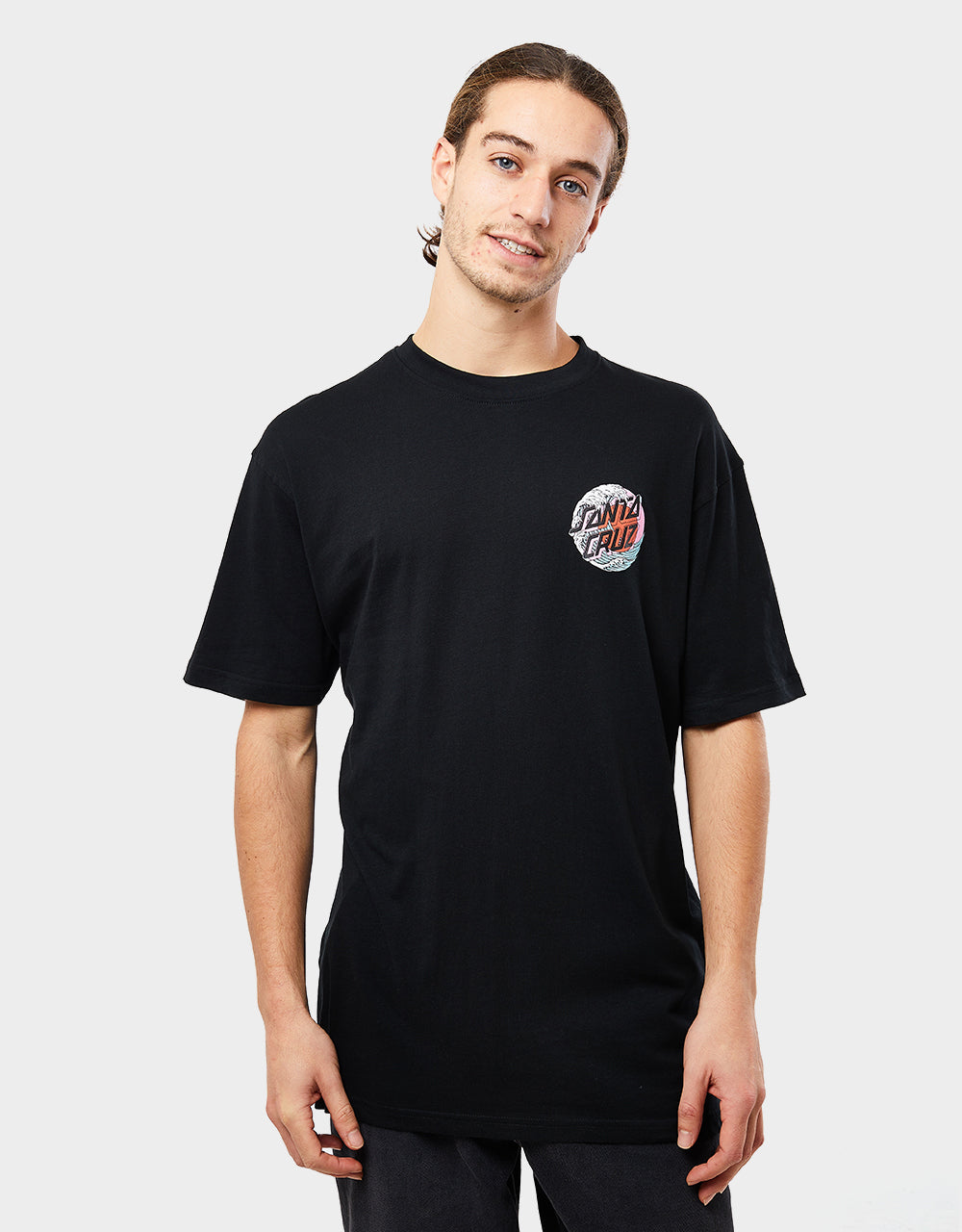 Santa Cruz Tsunami Dot UK EXCLUSIVE T- Shirt - Black