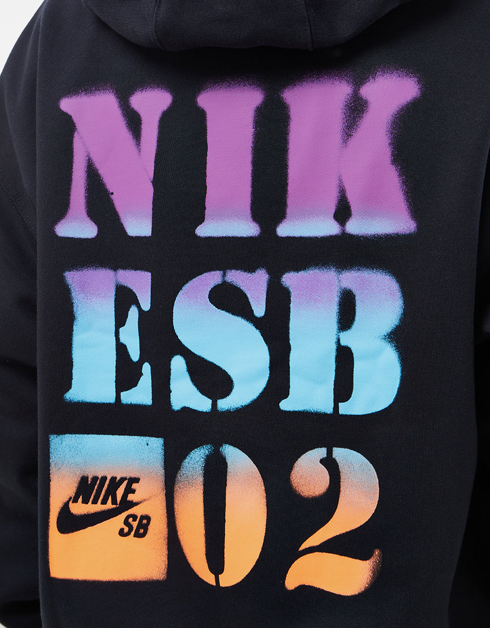 Nike SB Stencil Pullover Hoodie - Black