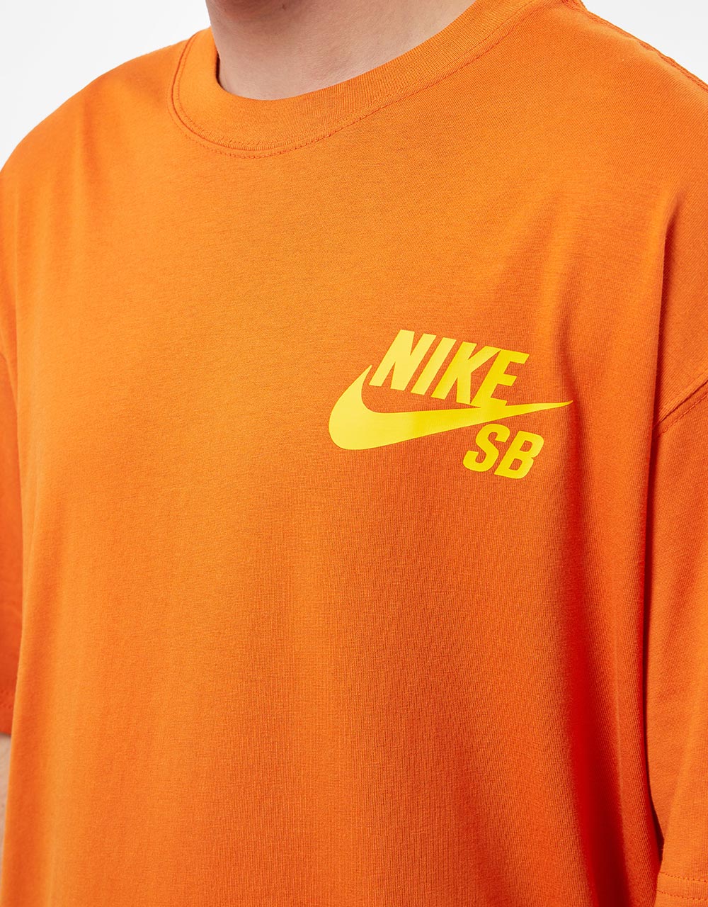Nike SB Logo T-Shirt - Campfire Orange