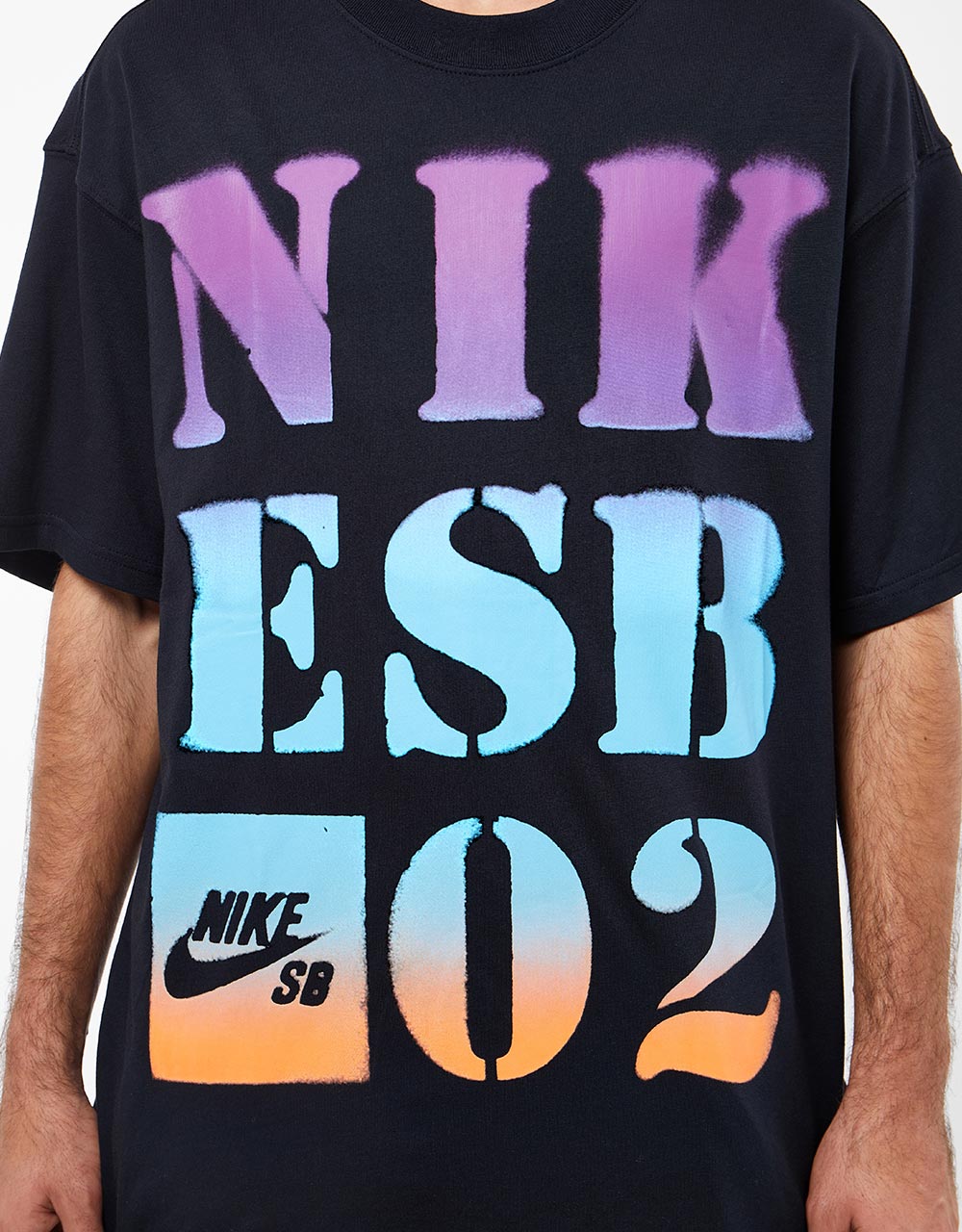 Nike SB Stencil T-Shirt - Black