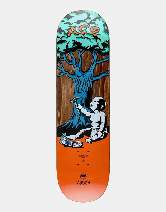 Arbor Ace Pelka Disconnected Skateboard Deck - 8.75"