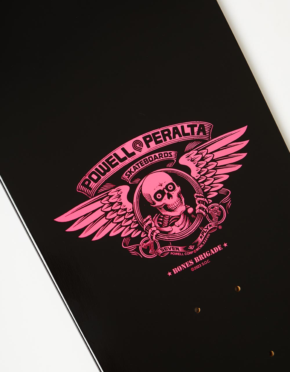 Powell Peralta Caballero Blacklight Bones Brigade™ S14 Reissue Skateboard Deck - 10"
