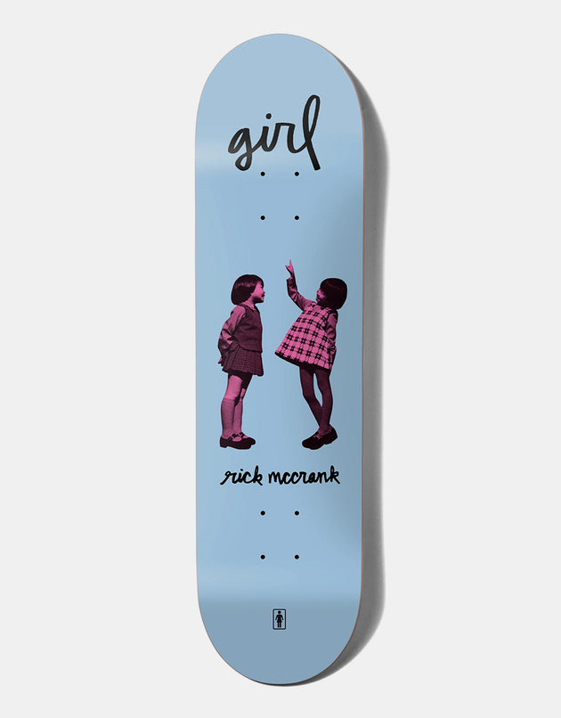Girl McCrank Schoolyard 'TWIN' Skateboard Deck - 8.5"
