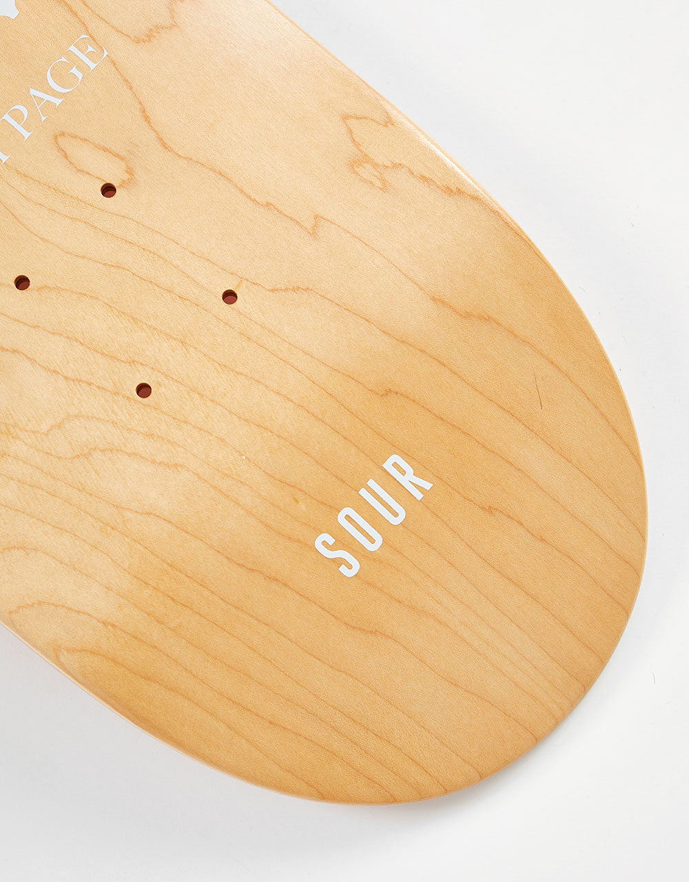 Sour Solution Barney Stamp Skateboard Deck - 8.5"