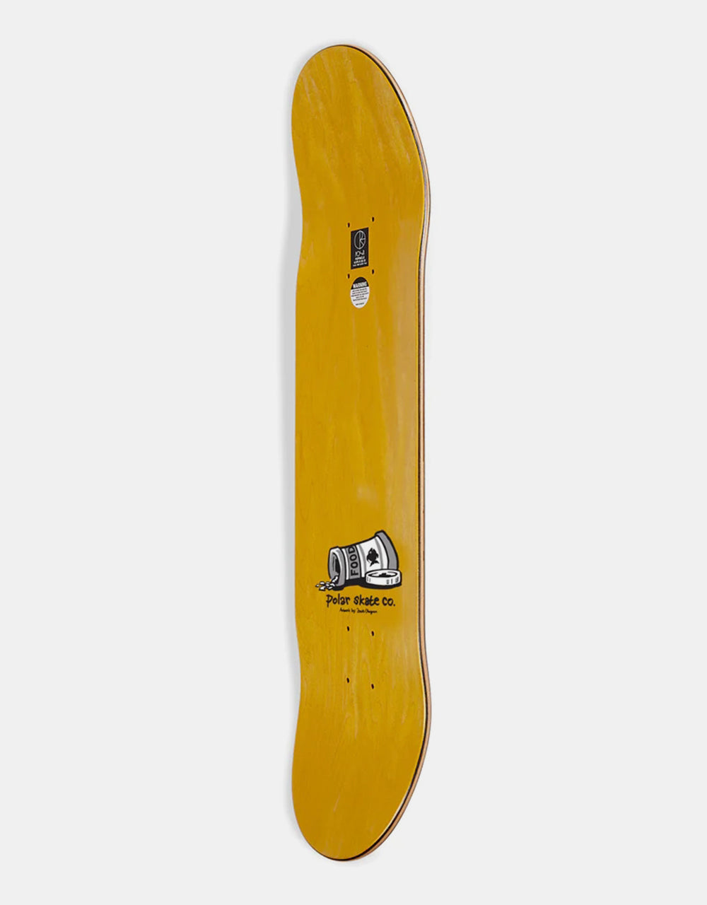 Polar Halberg Can Food Skateboard Deck - 8.25" (Wheel Wells)