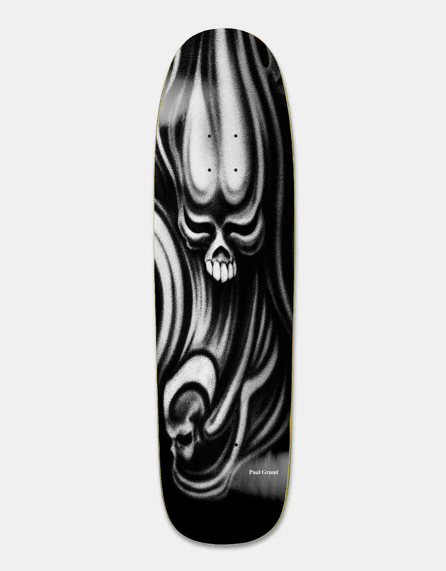 Polar Grund Skulls Skateboard Deck - P9 Shape 8.625"