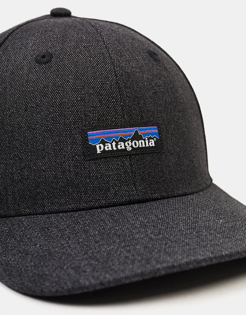 Patagonia Tin Shed Cap - P-6 Logo: Ink Black