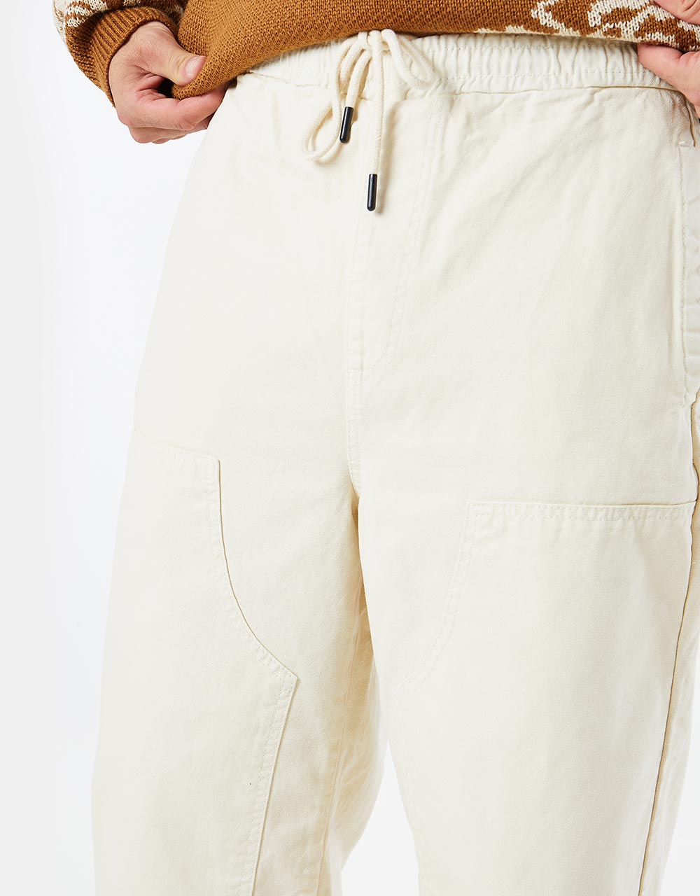 Route One Double Knee Heavyweight Canvas Pants - Angora