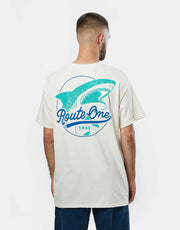 Route One Great White T-Shirt - Natural