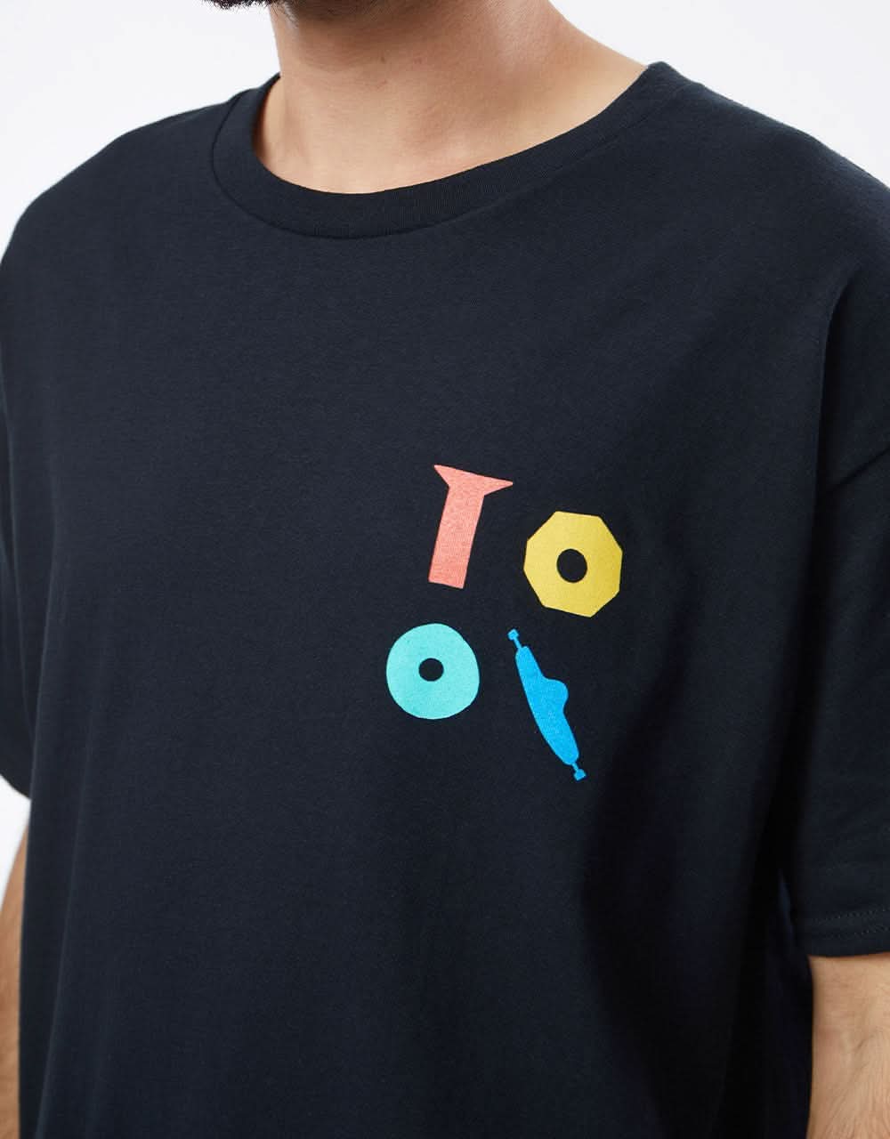 Route One Pieces T-Shirt - Black