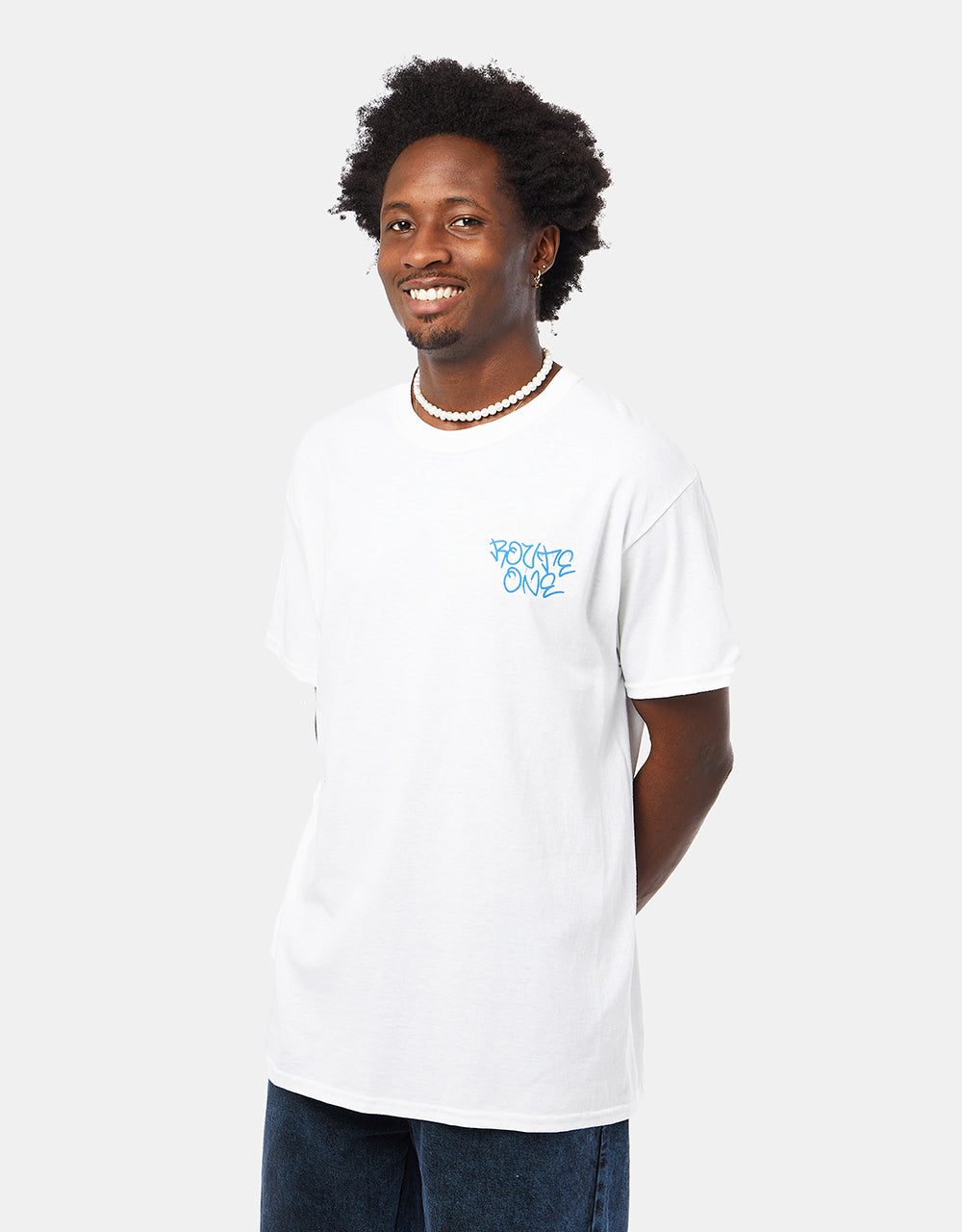 Route One Subway T-Shirt - White