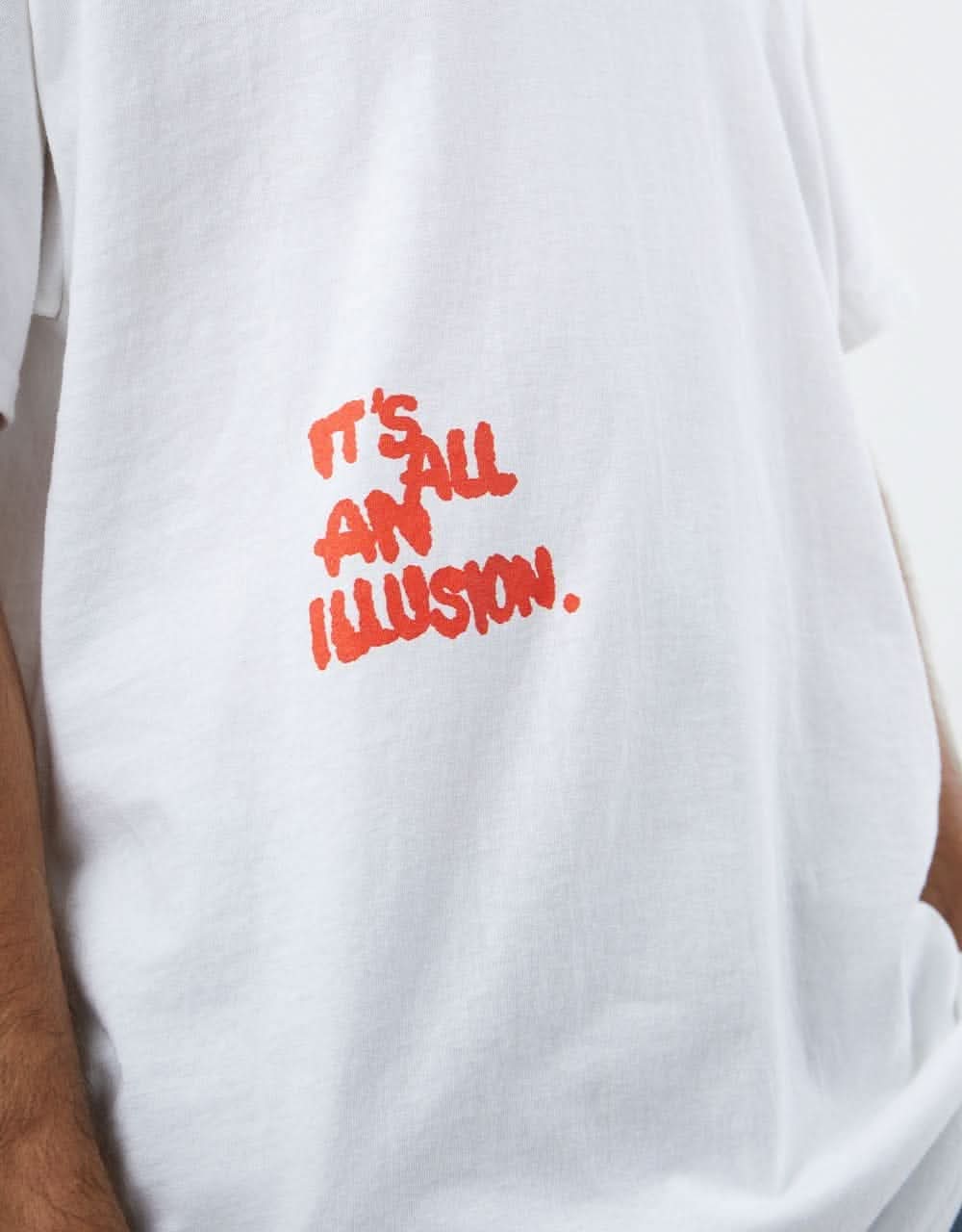Route One Illusion T-Shirt - White