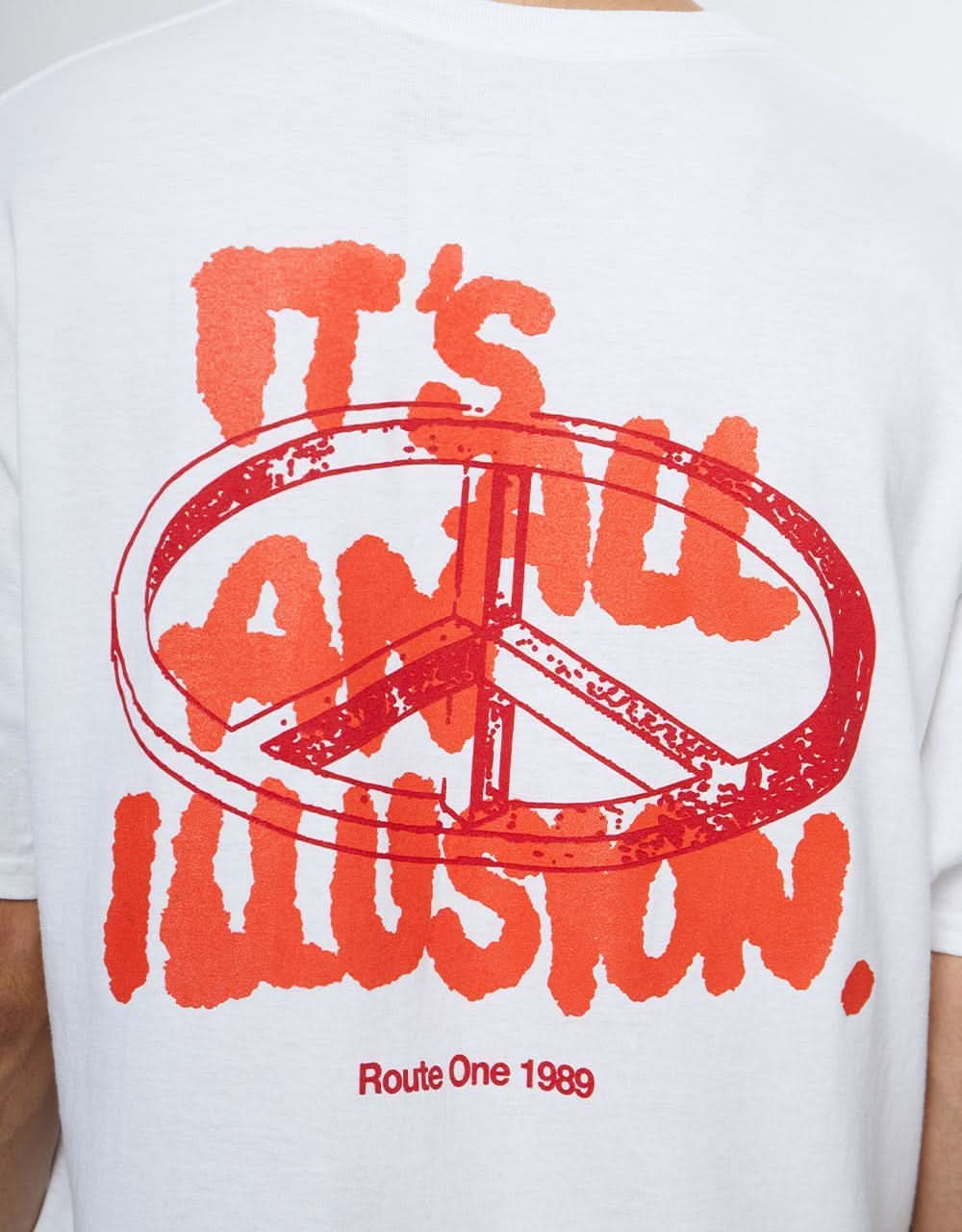 Route One Illusion T-Shirt - White