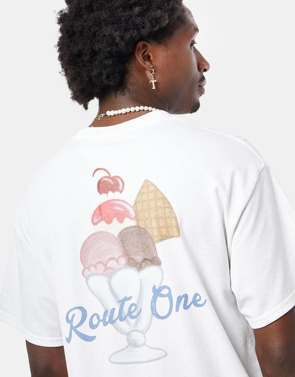 Route One Sundae T-Shirt - White