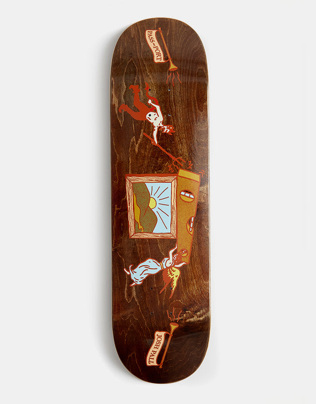 Pass Port Pall Angel vs Devil Skateboard Deck - 8.38"