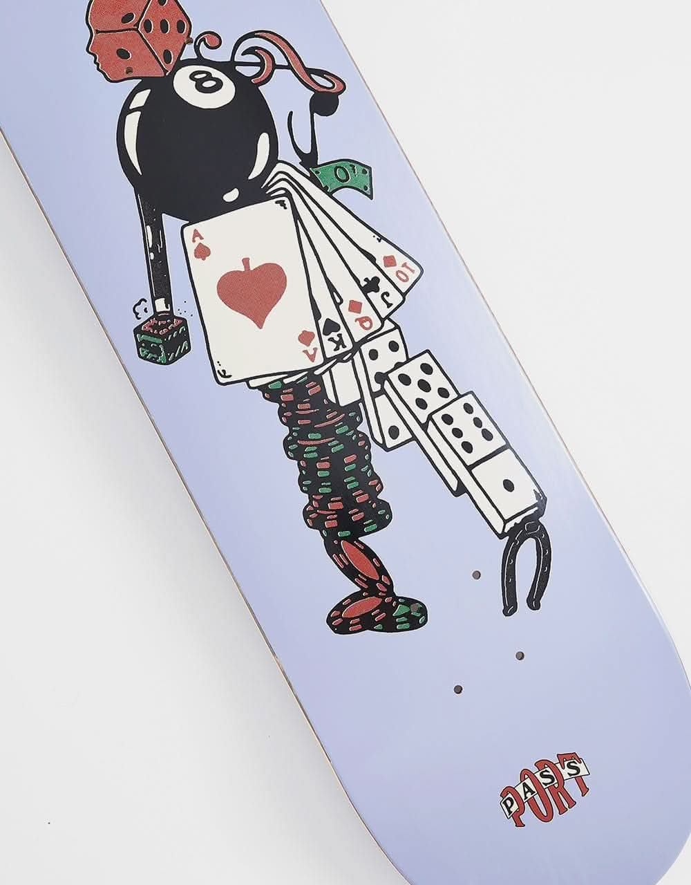 Pass Port Parlor Games Assorted Friends Skateboard Deck - 8.5"