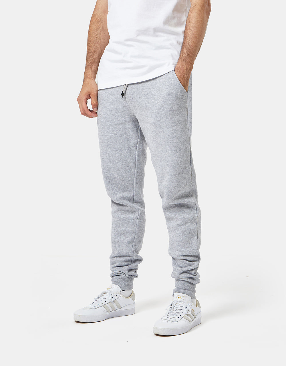 Route One Essential Sweatpant - Heather Grey