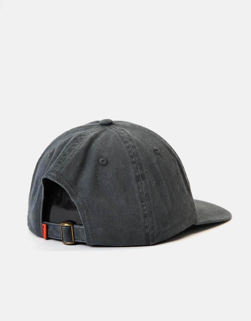 Butter Goods Tour 6-Panel Cap - Washed Black