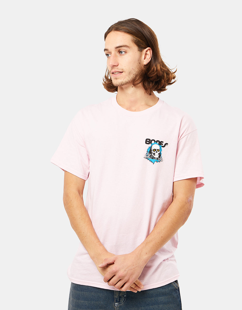 Powell Peralta Ripper T-Shirt - Light Pink