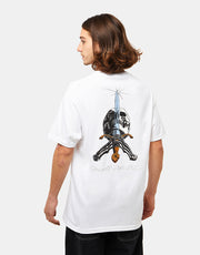 Powell Peralta Skull and Sword T-Shirt - White