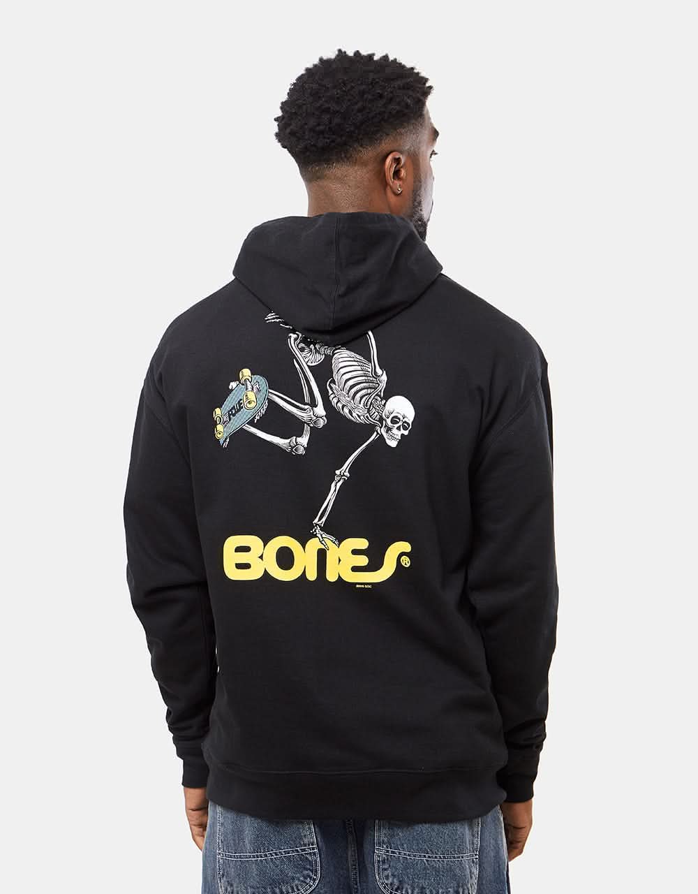 Skeleton on skateboard hoodie Clearance
