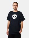 Zero Single Skull T-Shirt - Black/White