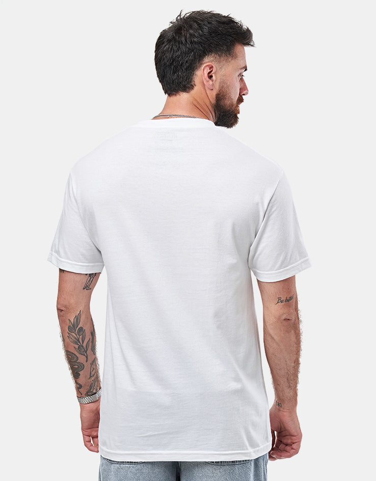 Zero Single Skull T-Shirt - White/Black