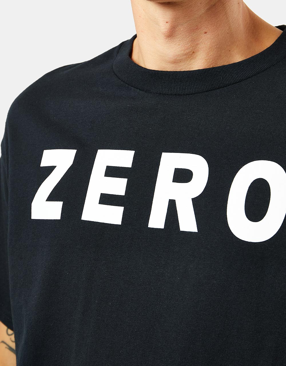Zero Army T-Shirt - Black/White