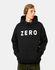 Zero Army Pullover Hoodie - Black/White