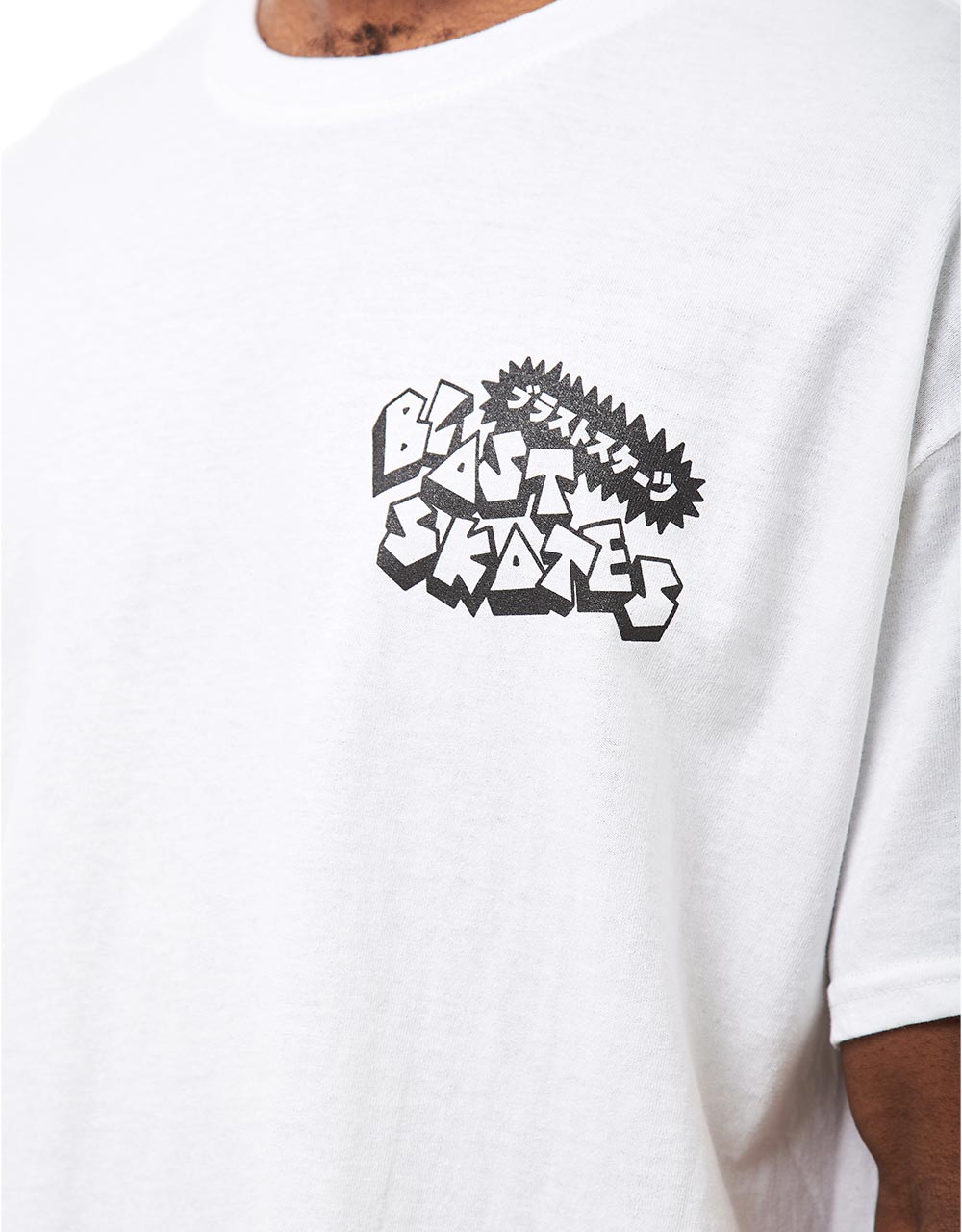Blast Skates Club Rat T-Shirt - White