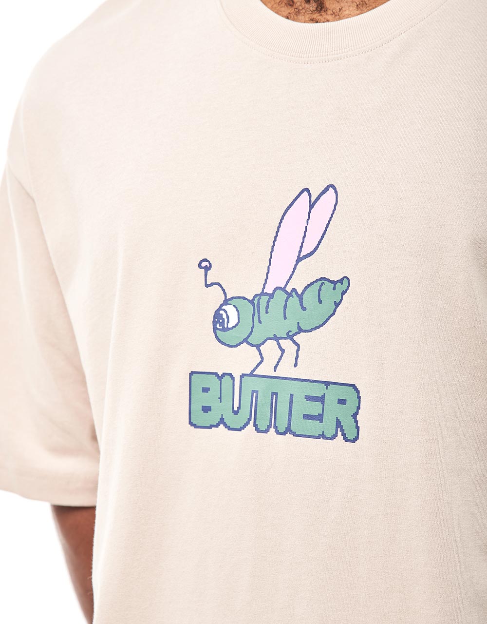 Butter Goods Dragonfly T-Shirt - Sand