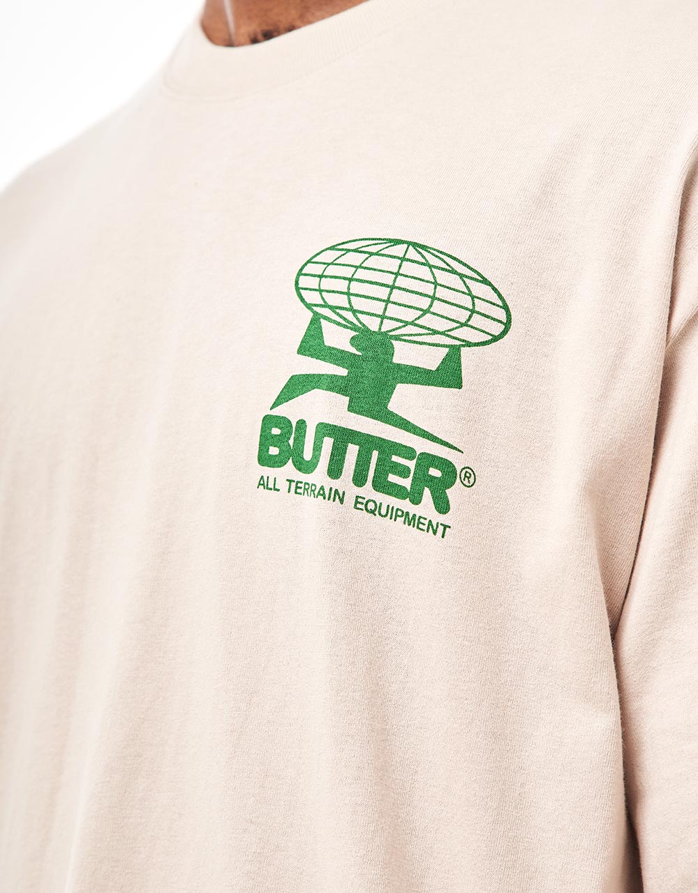 Butter Goods All Terrain T-Shirt - Sand