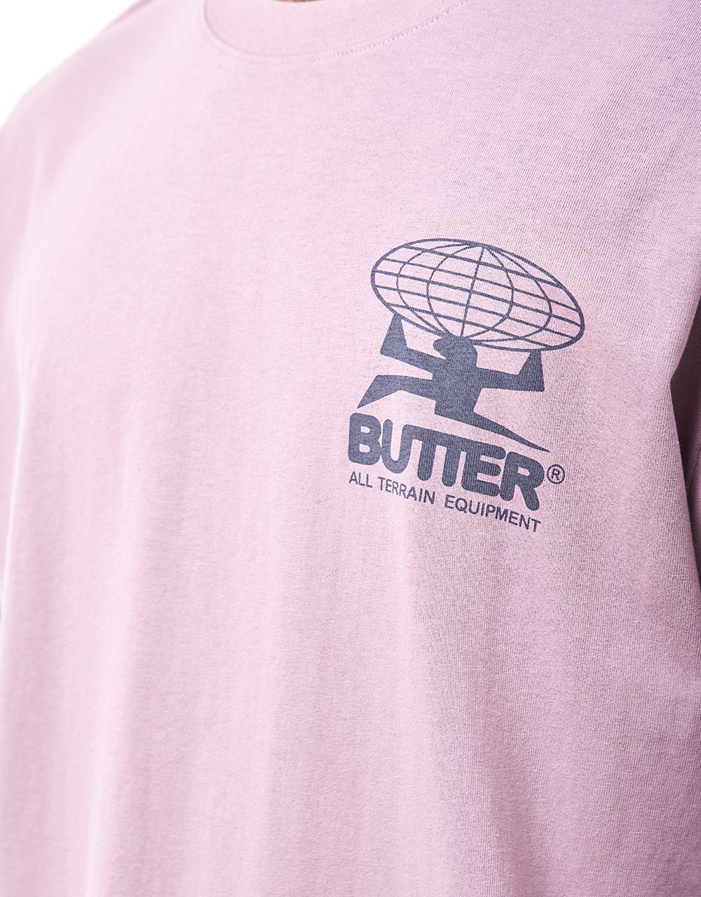 Butter Goods All Terrain T-Shirt - Washed Berry