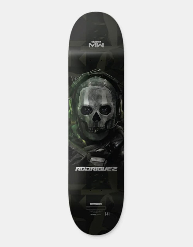Primitive x Call of Duty Rodriguez Ghost Skateboard Deck - 8.125"