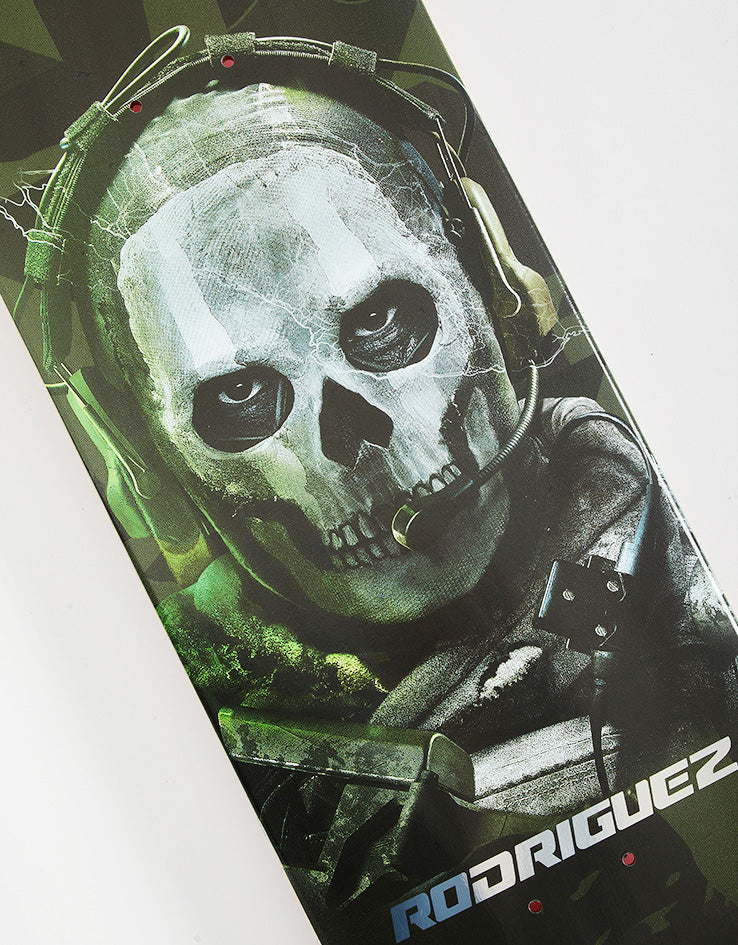 Primitive x Call of Duty Rodriguez Ghost Skateboard Deck - 8.125"