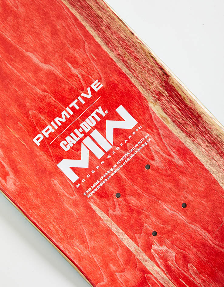 Primitive x Call of Duty Rodriguez Ghost Skateboard Deck - 8.125"