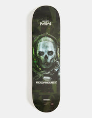 Primitive x Call of Duty Rodriguez Ghost Skateboard Deck - 8.125"