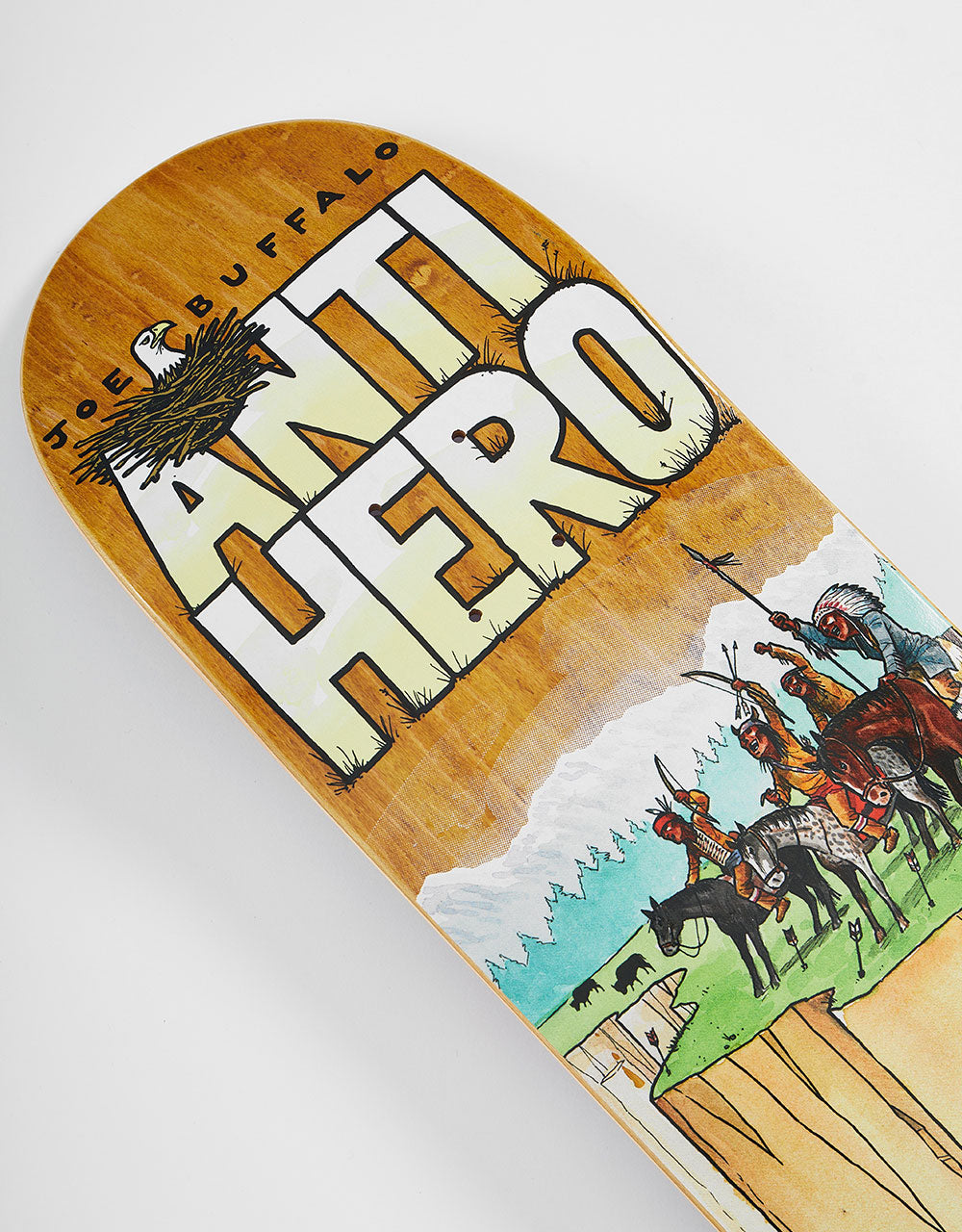 Anti Hero x Joe Buffalo Skateboard Deck - 8.5"