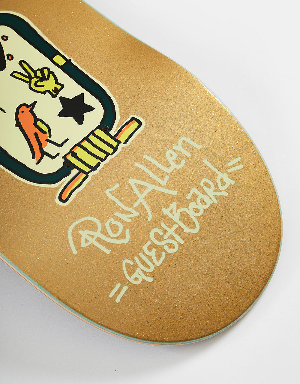 Krooked Ron Allen Guest Pro Skateboard Deck - 8.25"
