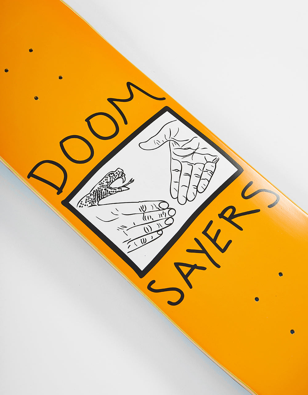 Doom Sayers Snake Shake YLW Skateboard Deck - 8.25"