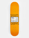 Doom Sayers Snake Shake YLW Skateboard Deck - 8.25"