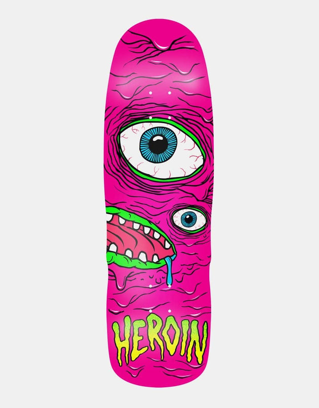 Heroin Pink Mutant Skateboard Deck - 9.5”
