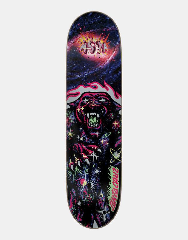Santa Cruz Asta Cosmic Cat Galaxy VX Everslick Skateboard Deck - 8"