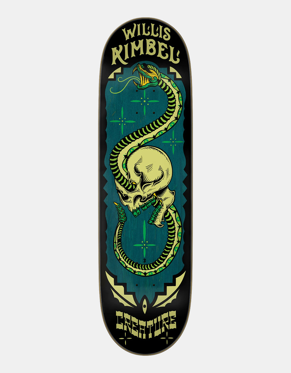 Creature Kimbel Take Warning Skateboard Deck - 8.8"