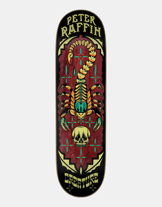Creature Raffin Take Warning Skateboard Deck - 8.5"
