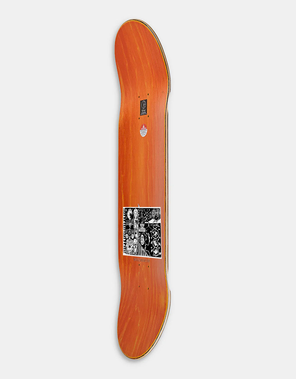 Polar Herrington Tea Riders Skateboard Deck - 8.75" (Wheel Wells)