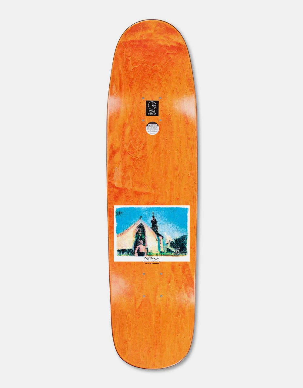 Polar Grund Devil Skateboard Deck - P9 Shape 8.625"