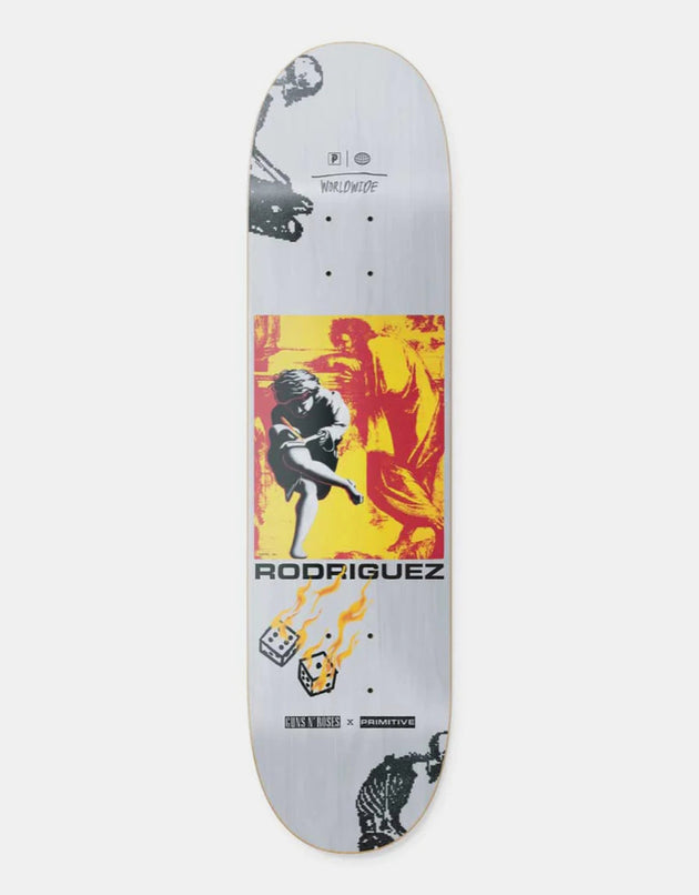 Primitive x Guns N' Roses Rodriguez Estranged Skateboard Deck - 8.25"