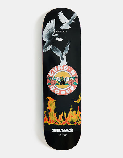 Primitive x Guns N' Roses Silvas Next Door Skateboard Deck - 8.38